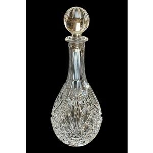 Godinger Dublin‎ Crystal Decanter Wine Whiskey Liquor Handcrafted 13" Excellent